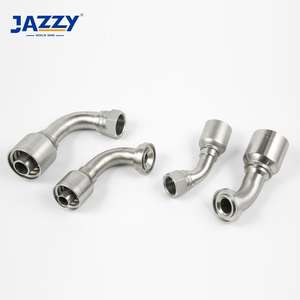 JAZZY usine directe haute pression 90 degrés SAE bride une pièce raccord de tuyau hydraulique raccord hydraulique - Product Image 2