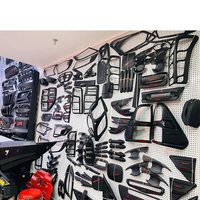 Kit de conversion pour pick-up, ensemble complet de garnitures extérieures en ABS, couvre-phares et couvre-feux arrière pour Dmax D-max 2012 2015