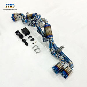 Sistema de Escape Deportivo Profesional de Titanio para Ferrari F430 4.3 V8, Instalación Directa para una Respuesta de Aceleración Mejorada, Agresivo - Product Image 3