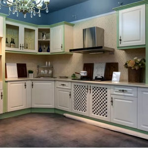 Gabinetes de Cocina Multifuncionales Ecológicos de Madera de Pino Sólido Estilo Europeo Australiano de Tamaño Pequeño Personalizados por APC - Product Image 3