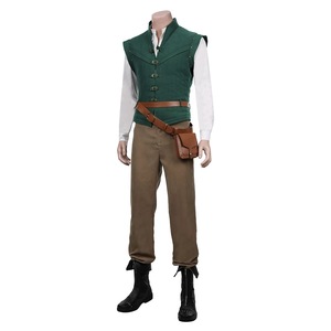 Cosplay Rapunzel مسحورات الأمير الخس فلين رايدر تأثيري مسرح أداء زي هالوين - Product Image 4