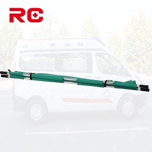 Brancard médical manuel non pliable, cadre robuste, tissu PVC 600D, équipement de transport de patients durable, capacité 160 kg, certifié CE - Product Image 5