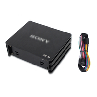 Amplificateur DSP de classe AB 4 Ohms 4 entrées 4 sorties pour voiture SN-S1