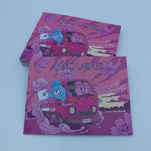 Tarjeta de Agradecimiento de Papel de Lujo para el Cuidado de la Piel, con Forma Personalizada, Colorida, Especial para Días Festivos, Baby Showers, 6x4 Pulgadas, 350 g/m² - Product Image 1