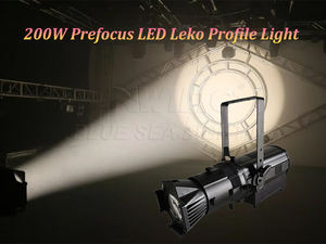 Church Led Leko 200W Luz de perfil de estudio blanca cálida/fría para teatro bar Fiesta <span class=keywords><strong>DJ</strong></span> - Product Image 2