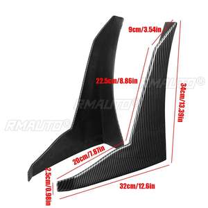 2PCS Universal Car Side Over Fender Vent Air Wing Cover Trim Bumper <b>Splitter</b> Winglet Lip for Subaru WRX STI for HONDA for TOYOTA - Product Image 6