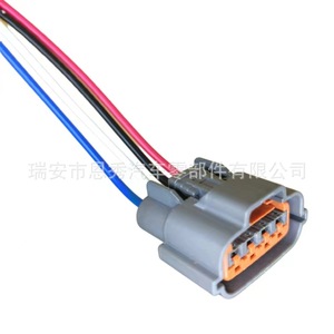Conector Automotriz Nacional DJ7044YA-2.2-21 de 4 Pines Gris PBT para Alternador Nissan Teana - Product Image 4