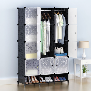Armoire pour enfants, simple, en plastique, bébé, moderne, minimaliste, chambre à coucher, armoire pour bébé, <span class=keywords><strong>location</strong></span> de chambre, rangement - Product Image 3