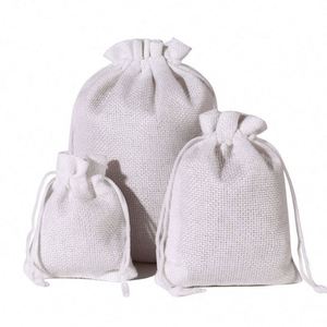 Bolsa de Yute Natural Ecológica para Arroz, Azúcar, Café, Cacao y Otros Productos Granulares, Impresión Personalizada - Product Image 1