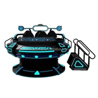 Simulador de Realidad Virtual con Movimiento de Rotación de 360 Grados, Equipo de Simulación VR de 5 Asientos, Cine VR 9D, Máquina VR UFO