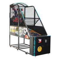 Máquinas de Juegos de Alta Calidad para Parques de Diversión con Tablero de Tiempo, Máquina de Baloncesto Plegable EPARK para Arcade