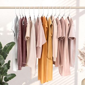 Perchas Clásicas Económicas Antideslizantes para Ropa, de Uso en Seco y Húmedo, que No Dejan Marcas - Product Image 2