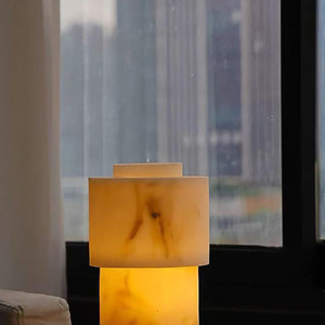 Modern Marble Table <b>Lamp</b> 220V Simple Design For Living Room Desktop Decor - Product Image 3