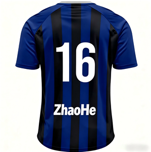 Slassic thiế<span class=keywords><strong>t</strong></span> kế thể thao Retro Argentina bóng đá Jersey giản dị thăng hoa màu xanh và trắng dọc sọc số 10 bóng đá <span class=keywords><strong>T</strong></span>-<span class=keywords><strong>Shirts</strong></span> - Product Image 5