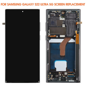 Écran OLED de <span class=keywords><strong>remplacement</strong></span> pour Samsung <span class=keywords><strong>S22</strong></span> <span class=keywords><strong>Ultra</strong></span> 5G, écran LCD pour <span class=keywords><strong>S22</strong></span> <span class=keywords><strong>Ultra</strong></span> SM-S908U SM-S908E, assemblage numériseur tactile avec cadre - Product Image 3