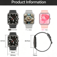 Reloj Inteligente 1.85 con Pantalla Curva, Llamadas Inalámbricas, Smart Island, Esfera Dinámica, Reloj Inteligente para Hombre, Listo para Enviar