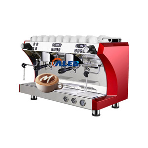 Máquina de Café Espresso Semiautomática Industrial y Comercial con Motor y Bomba de Acero Inoxidable 304 para Negocios - Product Image 1