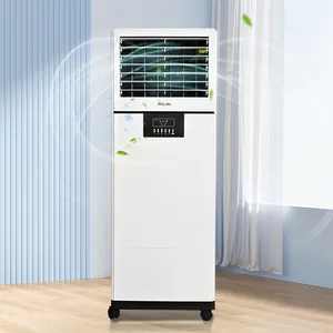 AOlan luxo 3500m3/h ar fluxo armário tipo refrigerador de ar móvel