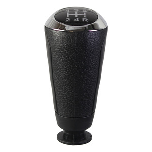 Chevrolet Aveo Sonic T300 1.4L 12-17 Shift <b>Knob</b> Leather 5-Speed Ergonomic <b>Gear</b> <b>Knob</b> - Product Image 3