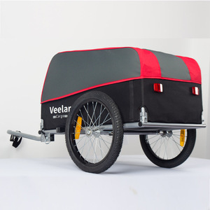 VEELAR-remolque de carga para bicicleta, remolque trasero, no para niños o animales, varios colores - Product Image 4