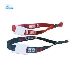 Vòng Đeo Tay Rfid Dệt Vé Sự Kiện Lễ Hội Mã QR Tùy Chỉnh Dây Đeo Cổ Tay Nfc Dùng Một Lần - Product Image 5