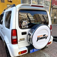 Aileron arrière Suzuki Jimny 2007-2017 avec éclairage LED intégré, en ABS de haute qualité, pour décoration de coffre de voiture