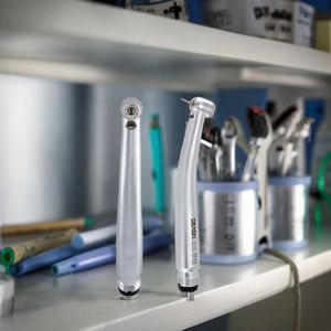 Turbina Dental Eléctrica de Alta Velocidad con LED, de Acero Inoxidable, con Botón de Presión y 3 Sprays de Agua, de Alta Calidad - Product Image 3