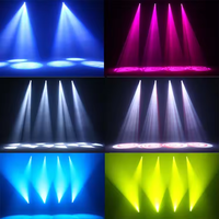 Penjualan laris lampu sorot kepala bergerak LED Gobo Dmx 8 warna 150w untuk Dj klub malam
