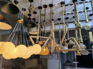 Cổ Điển Retro E26 E27 Edison Mặt Dây Chuyền Đèn Chủ Ánh Sáng Ổ Cắm Thay Thế Đèn Ổ Cắm Màu Đen - Product Image 5