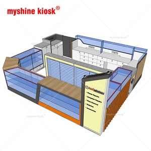 Tuỳ Chỉnh Mall Điện Thoại Di Động Phụ Kiện Kiosk Của Điện Thoại Di Động Sửa Chữa Kiosk & Bán Lẻ Điện Thoại Di Động Trường Hợp Bao Gồm <span class=keywords><strong>Showcase</strong></span> Truy Cập Để Bán - Product Image 2