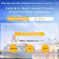 Expédition de marchandises cosmétiques Air Express Freight Trade avec DHL Dropshipping gratuit Agent de transport de conteneurs
