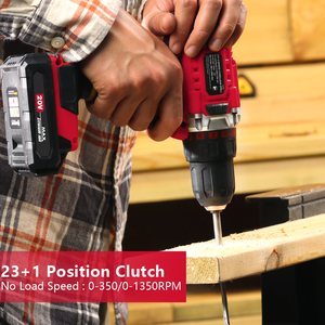 Hehui 20V 1/2 "Lithium điện không dây khoan nhà máy trực tiếp đa chức năng sạc điện tuốc nơ vít cho các công cụ tự làm - Product Image 2