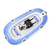 Bateau électrique gonflable Eahora Premium 15 kW, jet-boat électrique avec une capacité de 200 kg pour les loisirs familiaux et les activités aquatiques