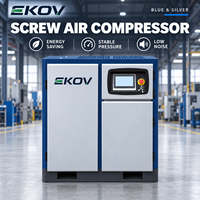 Compresseur d'air rotatif à vis à haute efficacité IE4, disponible en OEM/ODM, pour usine de ciment, gain de place