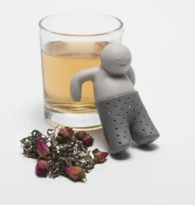 Food grade Silicone bath kids tea infuser lazy tea bag leaking leave tea strainer infuser filter