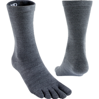 Chaussettes à 5 doigts pour hommes, en coton, respirantes, pour le sport