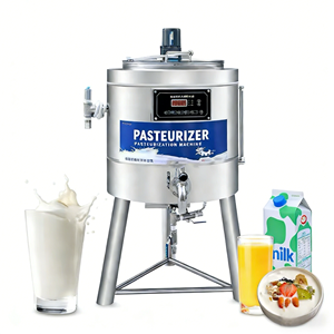 Pasteurisateur en acier inoxydable 30L 50L 75L 100L pour lait de chamelle, miel, jus de fruits, purée de fruits, ketchup, yaourt et lait - Product Image 1
