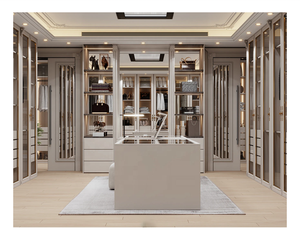 Tủ quần áo gỗ cao cấp, thiết kế sang trọng, cửa trượt kính đôi - Product Image 6