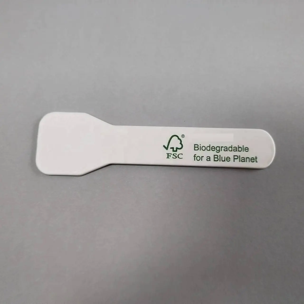 Menyimpan Bumi Tidak Ada Plastik Kertas Sendok Kertas Spatula Biodegradable untuk Planet Biru