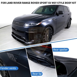 Pour Land-Rover Range Rover Sport SV Facelift Kits Carrosserie Style MSY Lame <span class=keywords><strong>Avant</strong></span> Diffuseur Arrière Embout d'Échappement Cache d'Admission Aileron de Toit Arrière - Product Image 4