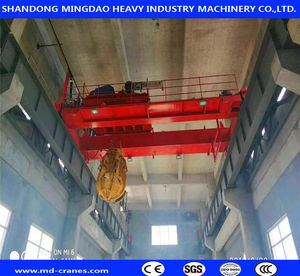 Customized QZ Model Double Girder Grab <b>Bucket</b> Crane <b>Heavy</b> <b>Duty</b> Scrap Handling Equipment for Steel Plants - Product Image 3