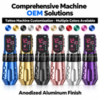 Machine à tatouer professionnelle sans fil, stylo rotatif T9 PRO, 1700 mAh, écran LED, course réglable 2,4-4,2 mm, OEM/ODM
