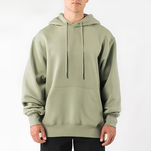 Vêtements personnalisés en gros, sweat à capuche à épaules tombantes avec impression en relief pour les marques de mode de luxe américaines, prix d'usine, approvisionnement en gros - Product Image 1