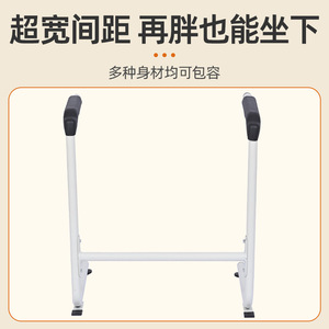 Barras de apoyo para cama Family Culture, con revestimiento de polvo de hierro, pared de tubo engrosada, capacidad de carga de 150 kg, estilo moderno y sencillo - Product Image 3