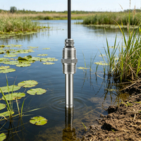Sonde de mesure de l'oxygène dissous (OD) pour le traitement biologique des eaux usées industrielles, en acier inoxydable 316L, 0-20 mg/L, pour l'optimisation de l'aération