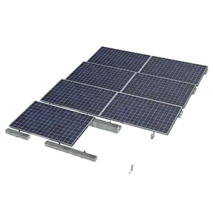 Wholesales 10kw 100kw CE Certification Z-shape ballast rack system mount for flat roof solar panel ballast mounting brackets