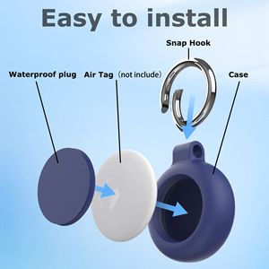 IOS Findmy Smart Bluetooth Tracking Rastreadores de bajo costo Air Tag Tracker Localizador impermeable <span class=keywords><strong>Collar</strong></span> de mascota Rastreador GPS para perro gato - Product Image 5