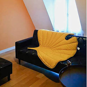 ผ้าห่มสัตว์เลี้ยงกันน้ำสองด้านสำหรับสุนัขซักได้มีกลิ่นสีเทา - Product Image 3