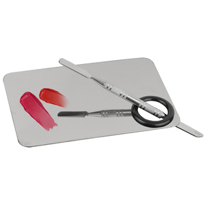 Tùy Chỉnh Trang Điểm Palette Nhà Cung Cấp Từ Eyeshadow Trang Điểm Palette Rỗng Thép Không Gỉ Trang Điểm Trộn Palette Với Thìa - Product Image 1