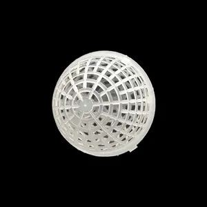 Suspension Biofilm Packing Media Plastic Cage Ball Floating Bio Filter Media